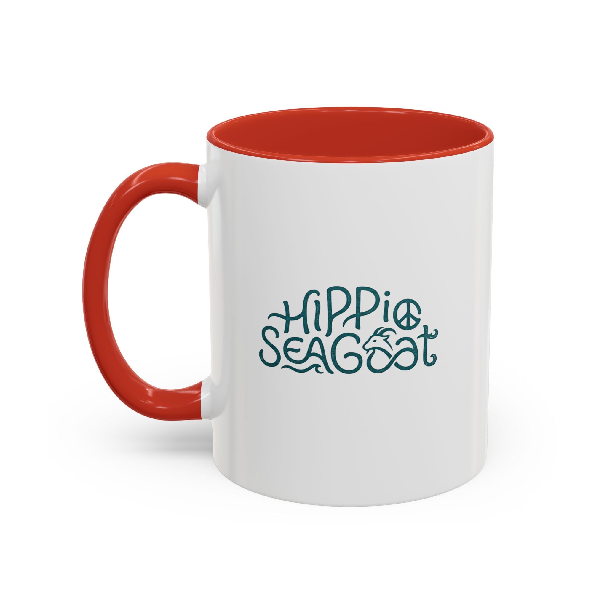 Capricorn Coffee Mug — Zodiac Goat Accent Mug (11/15oz)