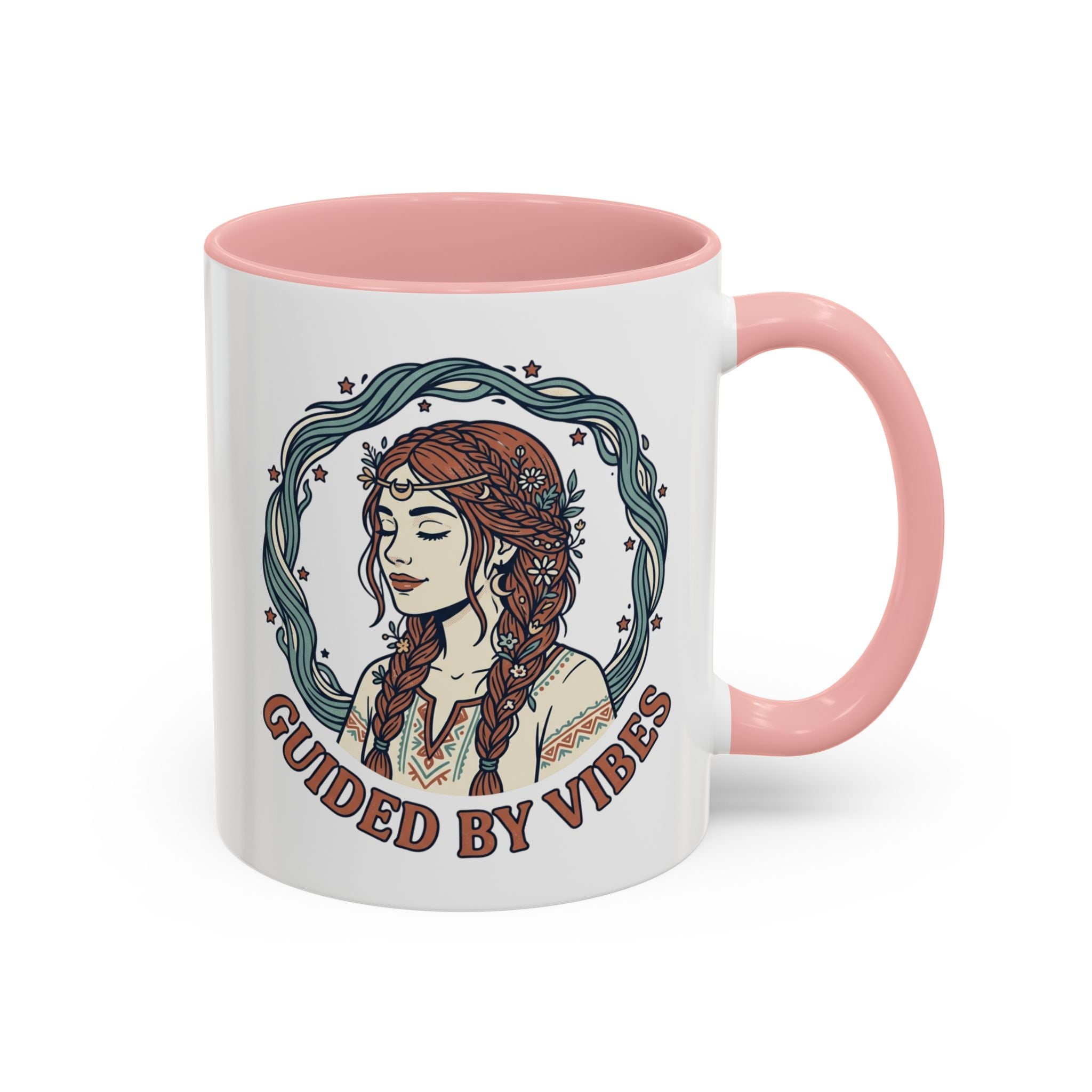 Guided By Vibes Accent Coffee Mug