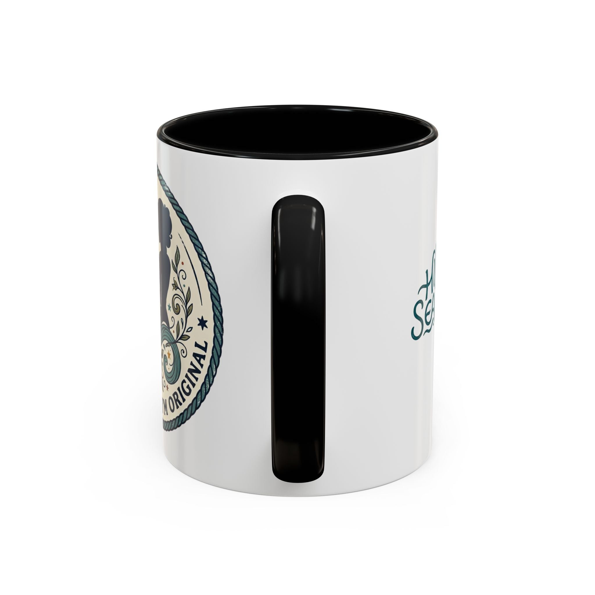 "I'm Not Weird, I'm Original" Accent Ceramic Mug