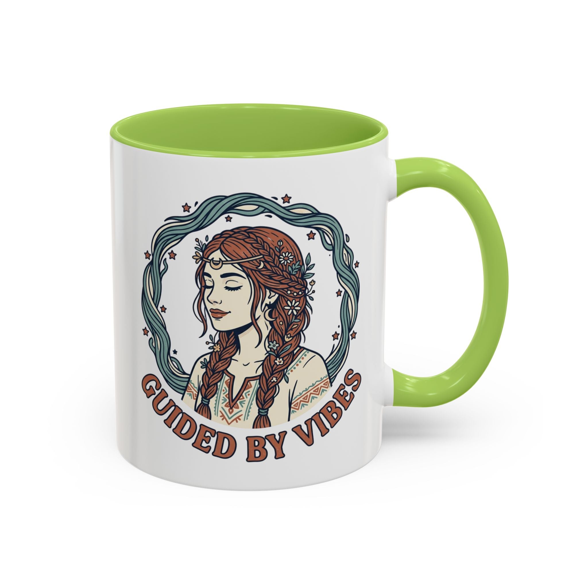 Guided By Vibes Accent Coffee Mug