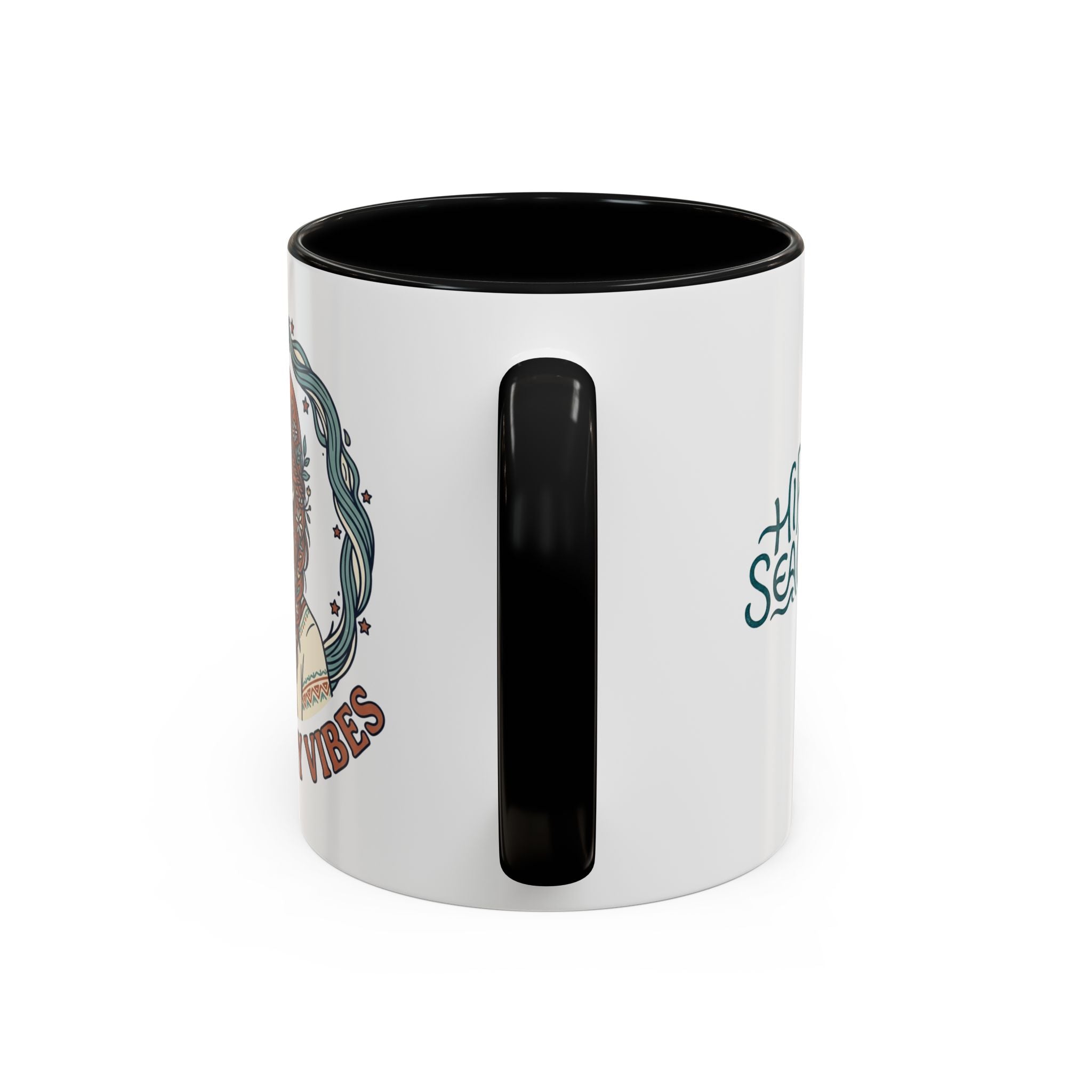 Guided By Vibes Accent Coffee Mug