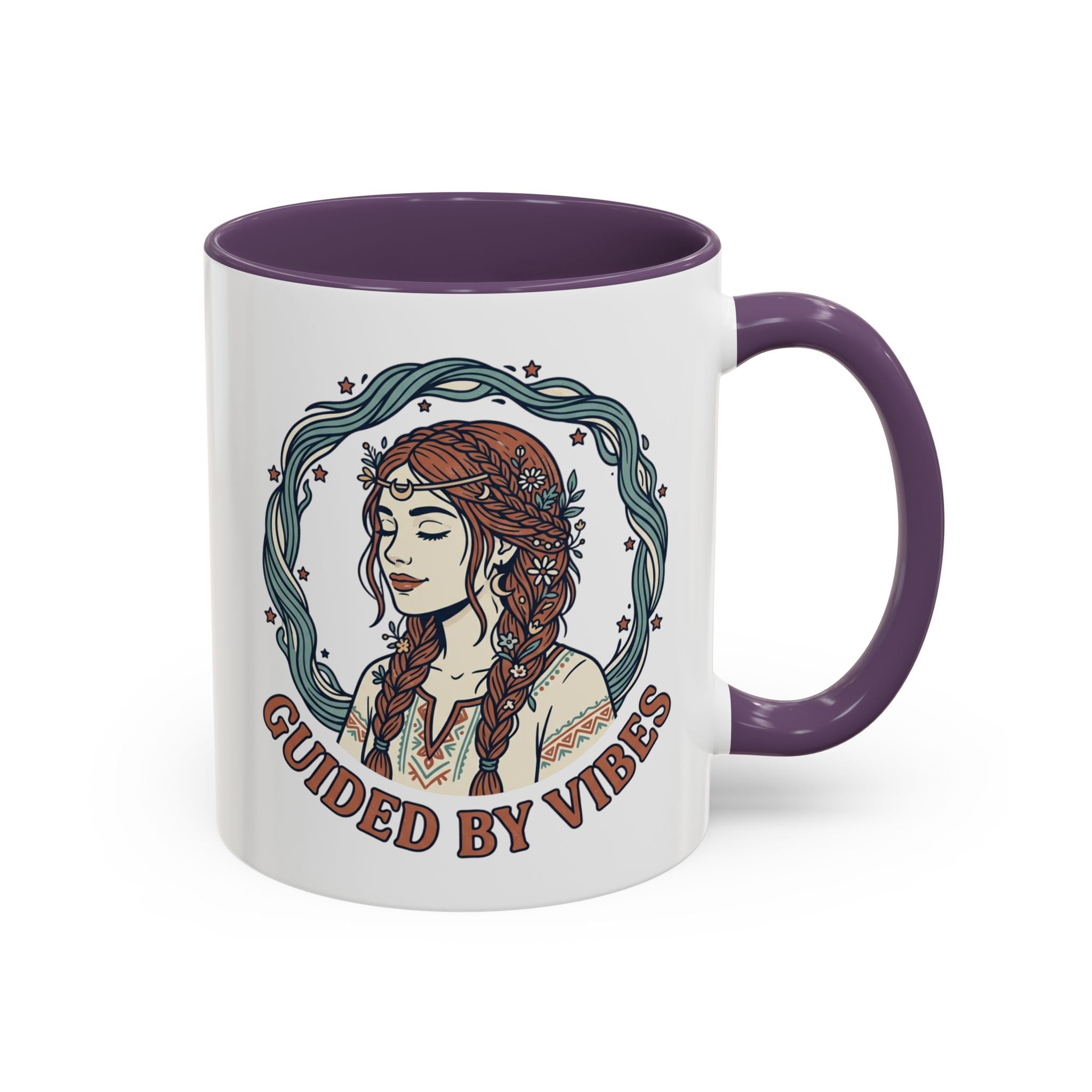 Guided By Vibes Accent Coffee Mug