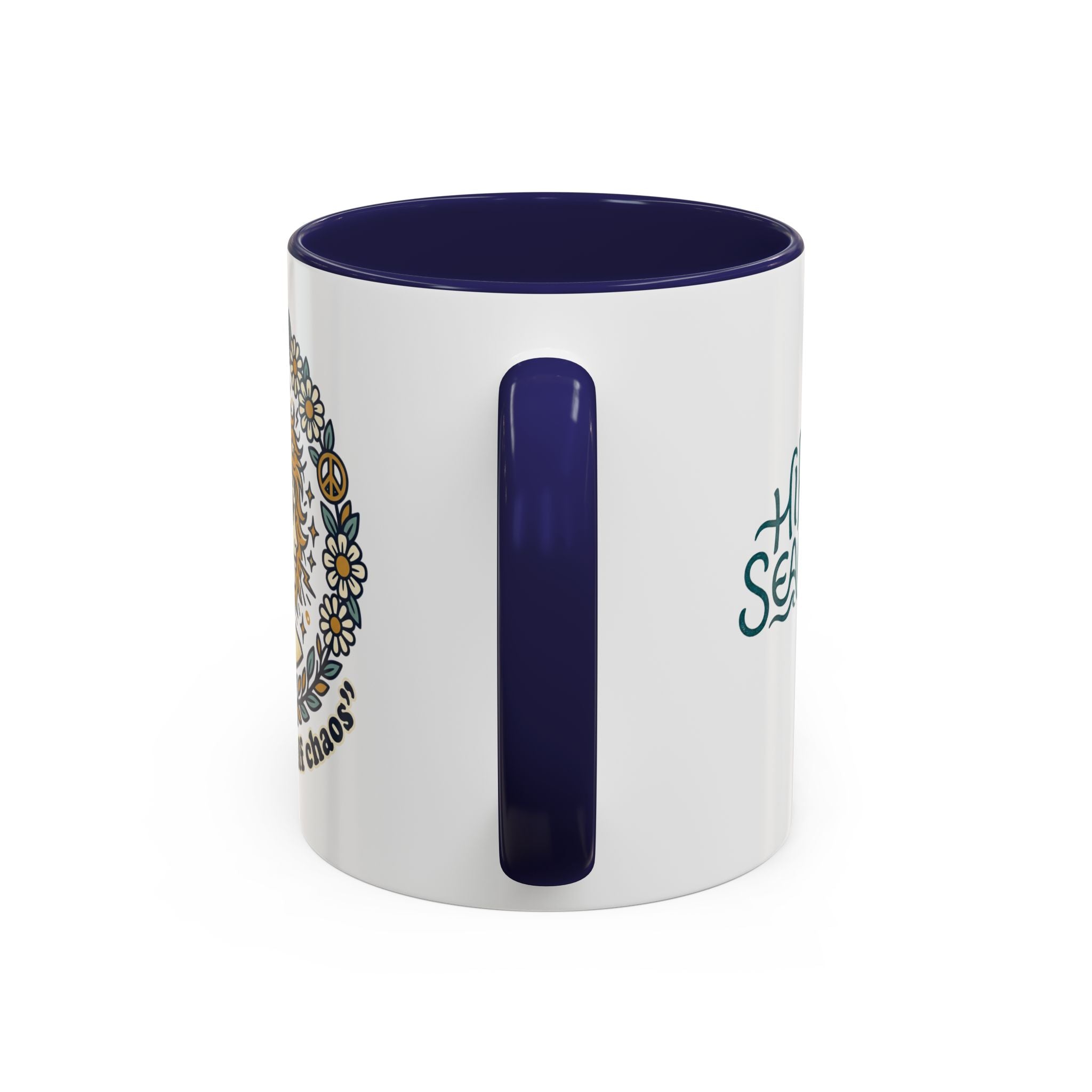 "Half Angel, Half Chaos" Accent Mug (11/15oz)